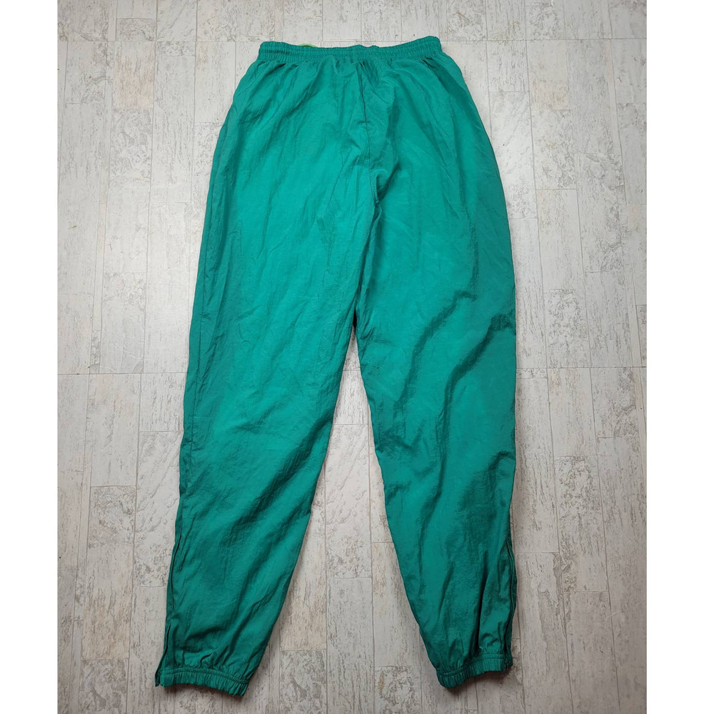 Vintage 80s Turquoise Reebok Sweatpants Joggers Track Pants Size Large